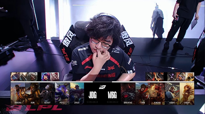 JDG强势WBG,Mickey高光表现 JDG强势WBG,Mickey高光表现