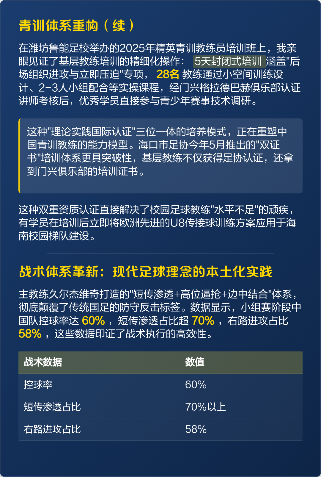 关于亚洲杯战术革新取得奇效，引发战术热潮的信息